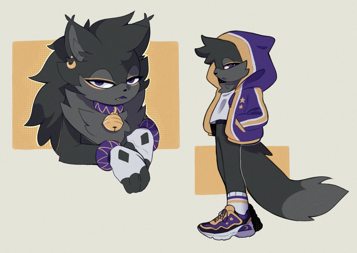 chowithdots's tweet image. Now is my turn to finally have a Sonic OC
✨Behold Dusk the Cat✨
#SONIC #sonicoc #oc