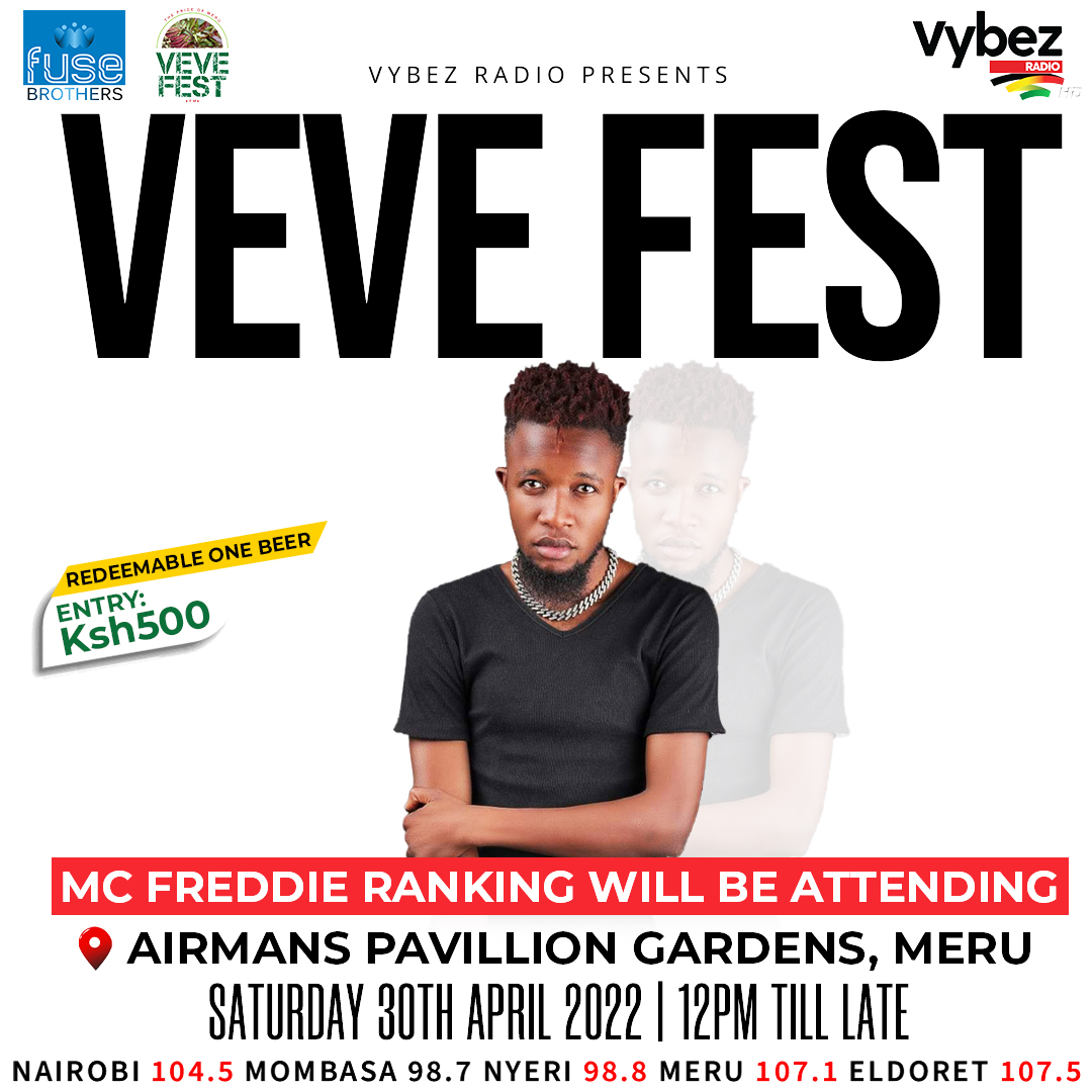 VybezRadioKE's tweet photo. Alafu handas bila chocha haiwezi. @FreddieRanking atakuwa anacontrol tempo 🔥🔥

#VeveFestNaVybez https://t.co/SMPhiVfwCx