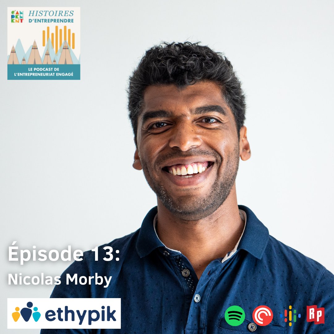 HISTOIRES D’ENTREPRENDRE – Épisode 13 – Nicolas – Fondateur d’Ethypik 🤝

Nous vous souhaitons à tous et à toutes une très bonne écoute ! 🎧

👉  bit.ly/3voGp2z 

#entreprendre #podcast #entreprendreautrement #communication #bordeaux #lespremieresna #recrutement