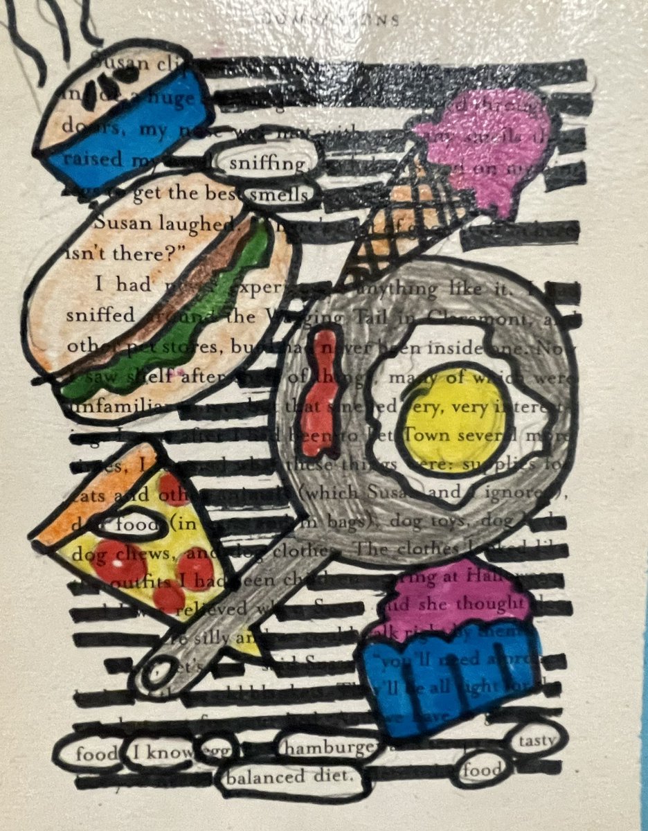 PFlaherty10's tweet photo. Where should we display some amazing 5th Grade blackout poetry? On the fridge of course!   #NationalPoetryMonth #HowellLeads
#HTPSLearnerSuccess
@beth_frantz @HowellTwpArdena @5thArdena https://t.co/VtpEEFTawe