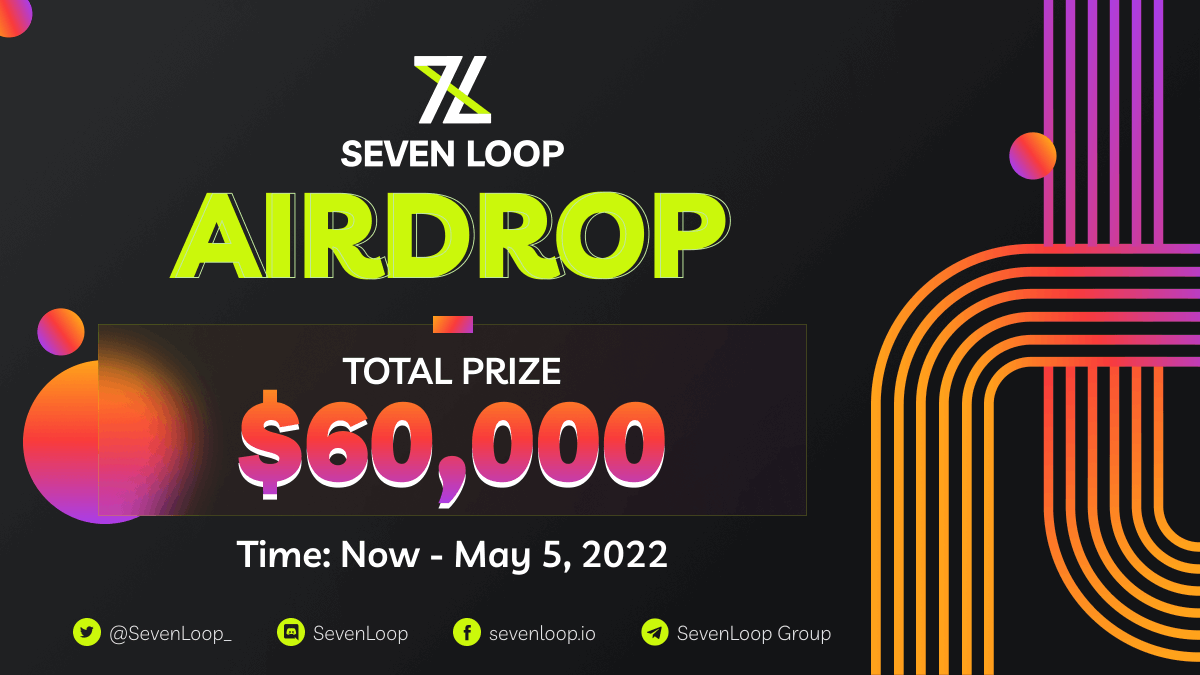 whitelisttakip's tweet photo. 📢 YENİ #Airdrop
👉🏻PROJE : #SEVENLOOP
🗓 5 MAYIS
🔗Başvuru : https://t.co/ZCGnXfkCh8
✅ 10000 rasgele / 100 referrals kazanan olacaktır. Rasgele kazananlara 6 Usd değerinde token verilecek. Kazanan sayısı fazla olduğu için paylaştım. İyi şanslar https://t.co/0ZKcGWIatl