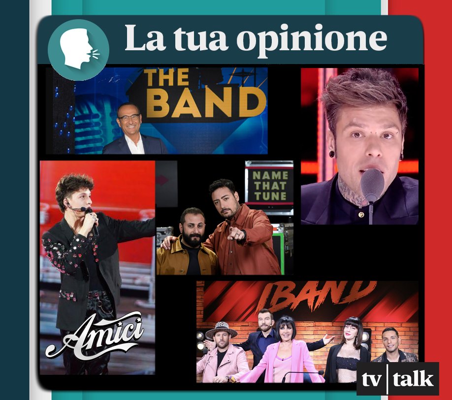 TvTalk_Rai's tweet photo. Il grande ritorno di Fedez a #XFactor, il debutto di #TheBandRai1, molti successi tv musicali... É sempre più il talent musicale l'intrattenimento top della tv generalista? #tvtalk https://t.co/5hJtrqSgFs