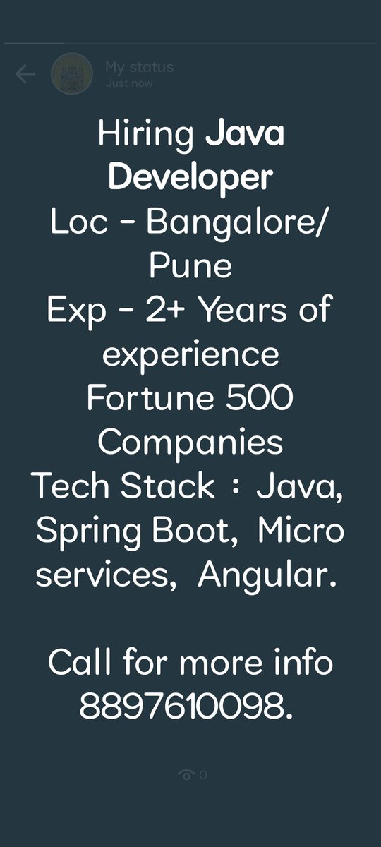PrincePasi13's tweet image. Hiring #Java_Developers @Pune @bangalore