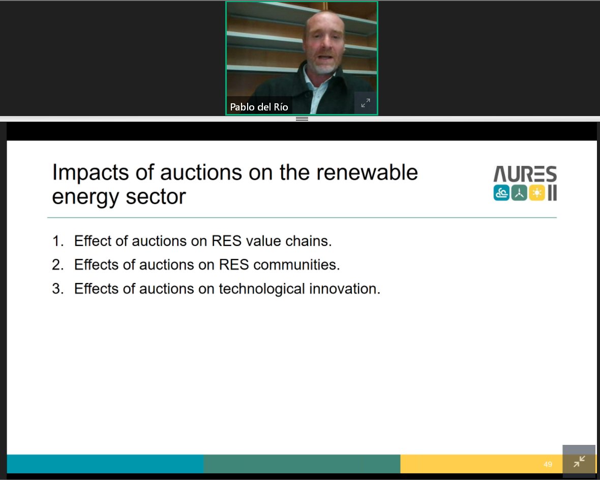 AURES project tweet media
