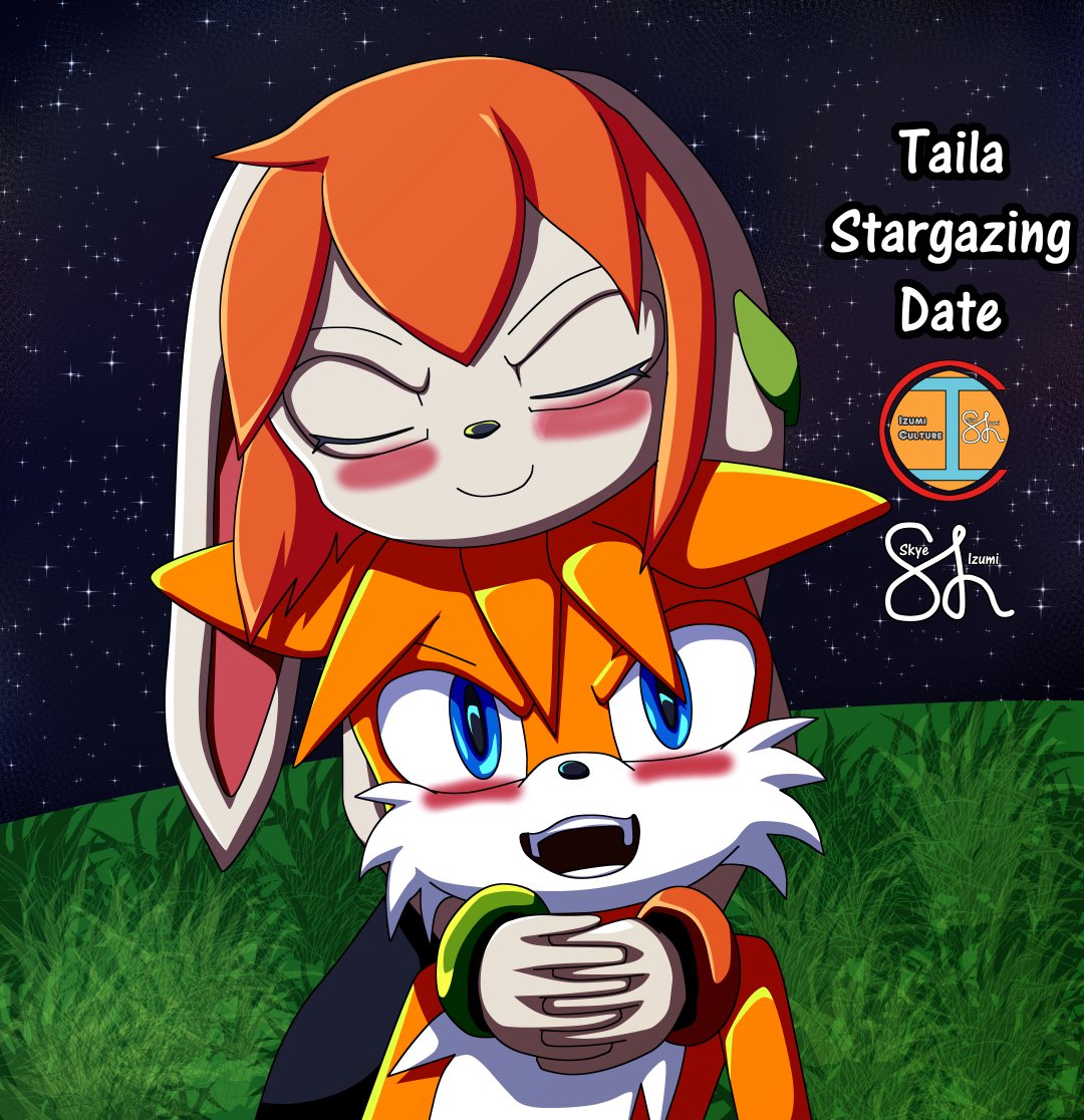 CultureIzumi's tweet photo. Tails and Milla out on a stargazing date.
#SonicTheHedgehog #FreedomPlanet #MilesTailsPrower #MillaBasset #TailsandMilla #TailsxMilla #TaiLa https://t.co/N1fVJyWZsl