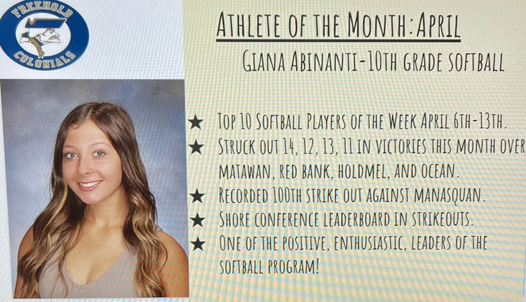 Freehold Athletics tweet media