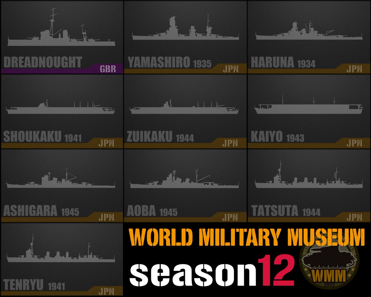 BAZ46497's tweet photo. ワールドミリタリーミュージアム、シーズン12リストしました！ 戦艦「山城」「榛名」空母「瑞鶴」「翔鶴」重巡洋艦「足柄」「青葉」、そして名コンビの「龍田」「天龍」などなど。全て0.005ETH。 #WMM #NFT #ミリタリー 
https://t.co/ueiogjgB36 https://t.co/dwJ6sstzmr