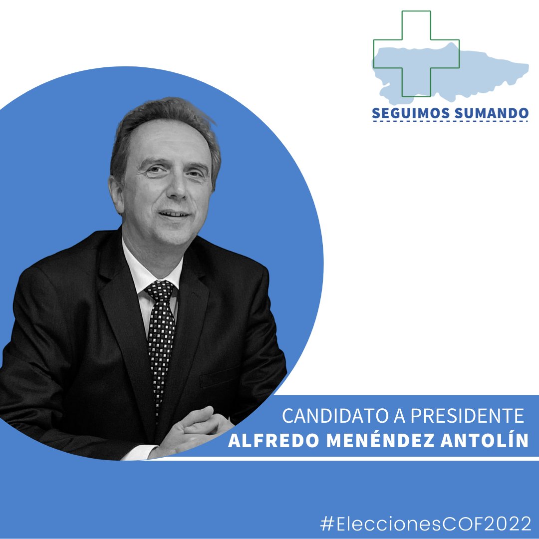 ¡Hola! Soy Alfredo Menéndez Antolín y me presento, con ilusión, compromiso y muchas ganas de seguir trabajando, a las Elecciones 2022 a la Junta de Gobierno del COF de Asturias.
#SeguimosSumando #EleccionesCOF2022
Instg: instagram.com/seguimossumand…