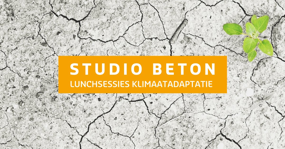 📽️🌍♻️ Ben jij al aangemeld voor de Studio Beton lunchsessies over #klimaatadaptatie die wij in de maand mei uitzenden?  Meer info &amp; aanmelden: 👉 betonvereniging.nl/seminars-en-co…
#bouw #concrete #duurzaamheid #klimaat #stedenbouw #sustainability