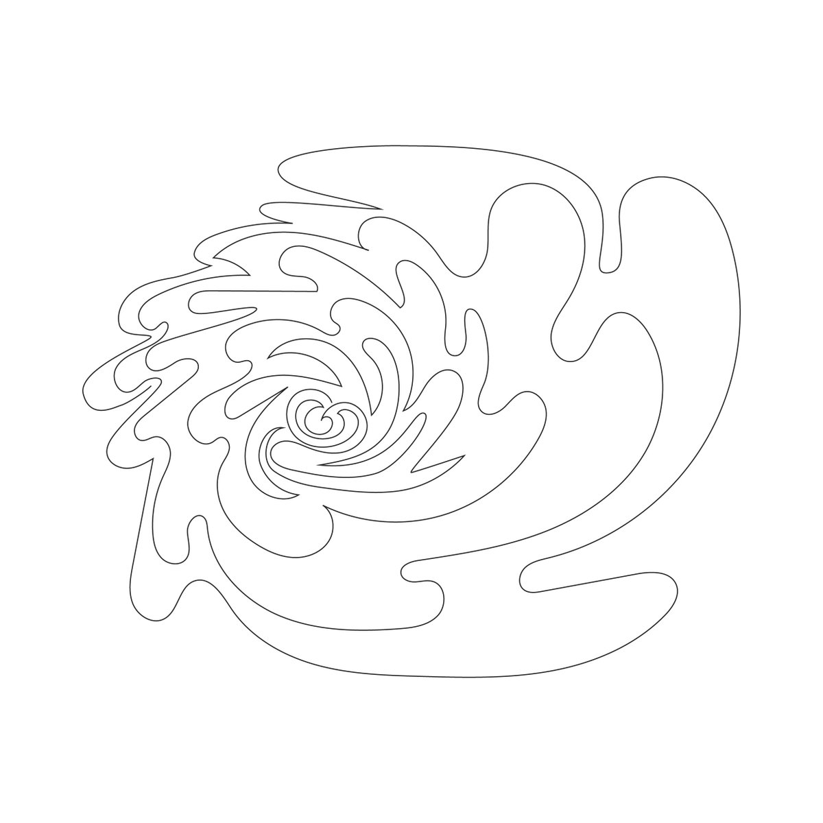 mikecampau's tweet image. gm

enjoy some art today. sometimes as artists, we have to let go and allow instinct to take over. Single line doodle with no plan, no direction... just lettin' it flow.