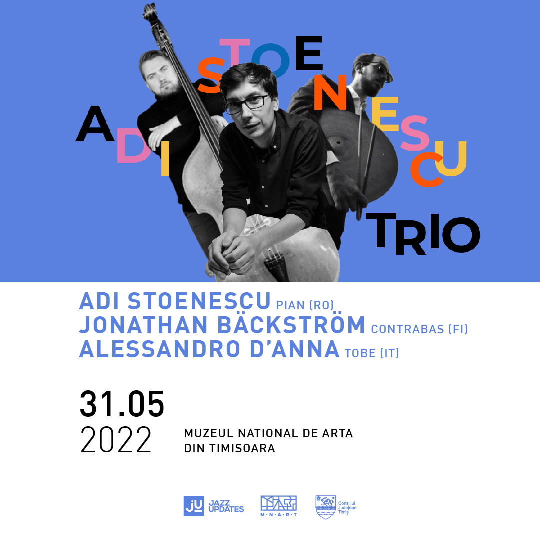 Jazz_Updates's tweet photo. 🌈☀️ It’s definitely the jazz time in #Timisoara
31 Mai 2022 | Muzeul Național de Artă Timișoara
Adi Stoenescu - pian (RO)
Jonathan Bäckström - contrabas (FI)
Alessandro D'Anna - tobe (IT)
#partlyplanned #partlyspontaneous #JazzUpdates
#mnart https://t.co/kbP5ppJVRt