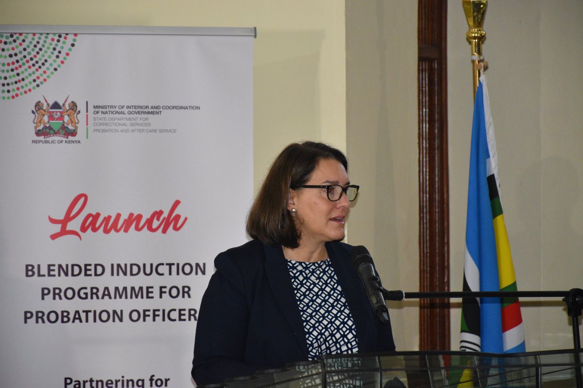 KSGKenya's tweet photo. KSG’s Director General Ludeki Chewya also exchanged an MOU with the PS State Department of Correctional Services Hon. Safina Kwekwe, that will extend the partnership between the two institutions to ensure all the targeted 1000 recruited are trained. 4/5 https://t.co/6bxl1t4A87