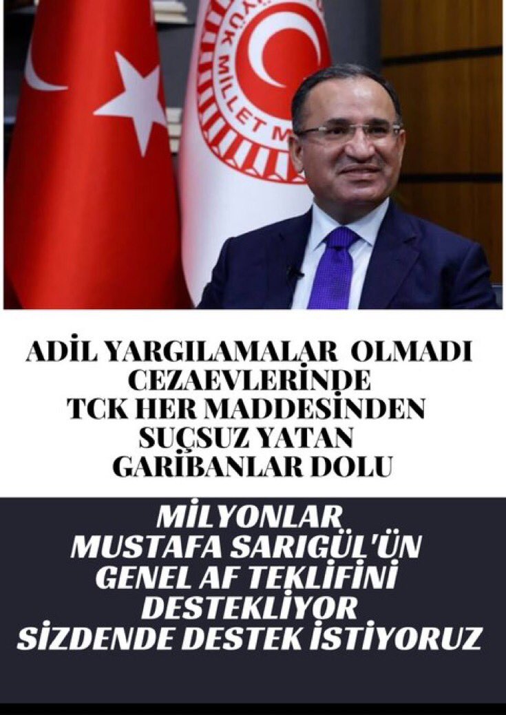 AFFET TÜRKİYEM 
#Covid19izinleri <a href="/bybekirbozdag/">Bekir  Bozdağ</a>