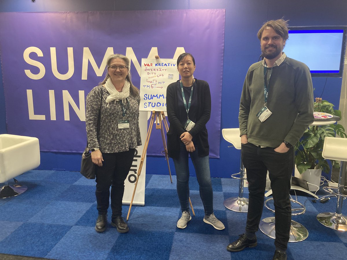 Prata med oss om hur du automatiserar översättningar i Summa Studio!

summalinguae.com/company-news/i…

#ecommerceasentertainment #dcongress #ehandel <a href="/SummaLinguae/">Summa Linguae Technologies</a> #SummaStudio