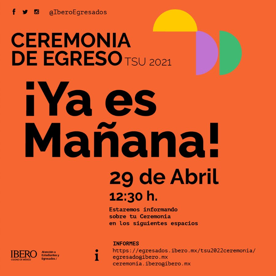 IberoEgresados's tweet photo. #SomosIbero
#EgresadosIbero https://t.co/EgIPBHe51x