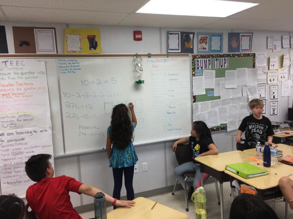 5 years ago today, my daughter was teaching her 3rd grade class about Exploding Dots in math. Today, in 8th grade, she hates math and has math anxiety. Her negative experience is what motivates me to do my work.