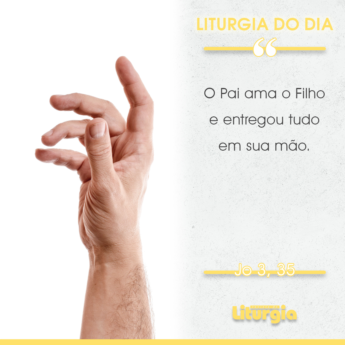 pddmbr's tweet photo. ''O Pai ama o Filho e entregou tudo em sua mão''.

#EspaçoOrante #RevistadeLiturgia #Páscoa #Pentecostes #ApostoladoLitúrgico #Paz #Esperança https://t.co/jAzn792u0i