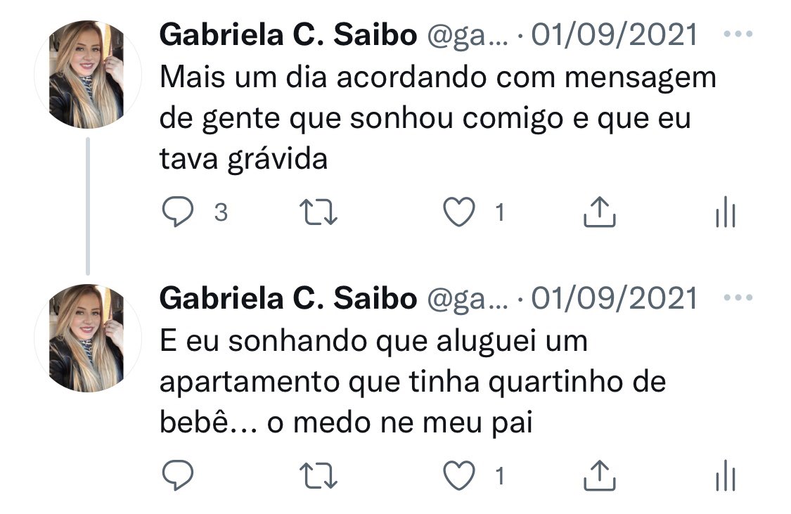 01/09: sonho 
28/04: 7 meses 
Para mais previsões de futuro entrar em contato inbox kkkkkkkkkkkkkkkkk