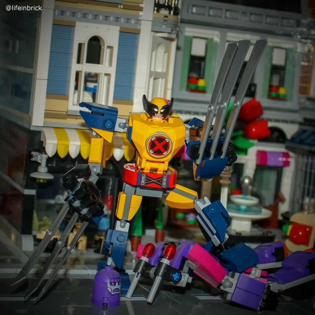 lifeinbrick's tweet photo. "Sorry bub! New upgrade..."
#lego #wolverine #xmen #sentinel #xmensentinel #legowolverine #legocity #lego76202 #legomarvel #legoxmen #jameslogan #logan #marvel #avengers #legostagram #instalego #legophotography #legominifigures #minifigures #afol #toy #… https://t.co/AxvtdrXeWq https://t.co/BNTR8evkg0