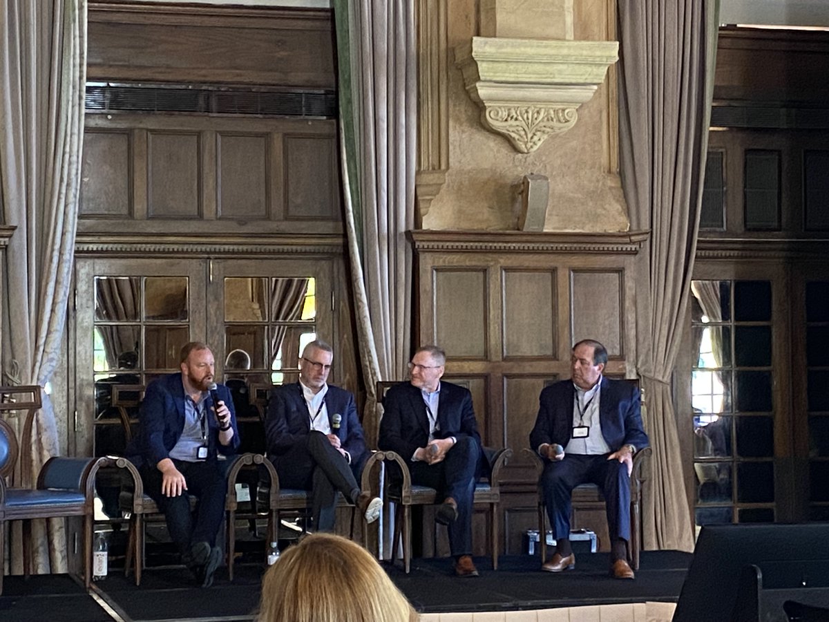 nascenttech's tweet photo. A great event this week on Digitizing the Supply Chain with our sister company, Envase Technologies.  The importance of visibility obtained through technology from the port to final mile cannot be understated. 

#automatedgates
#intermodal
#supplychain https://t.co/vCNNxcDGpO