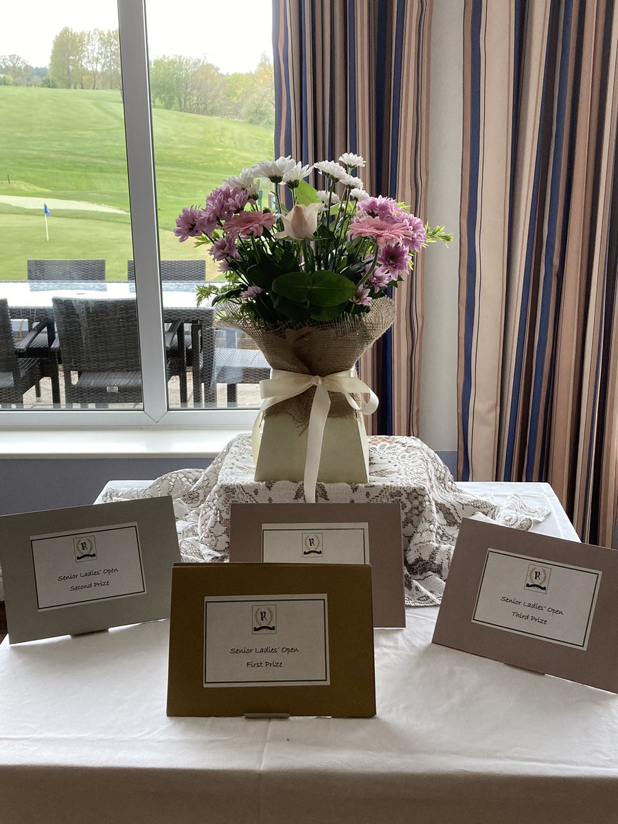 A big welcome and good luck to all ladies playing in our first Open Competition of the season. The course is in fantastic condition, so expect some great scores!! 🏌️‍♀️⛳️