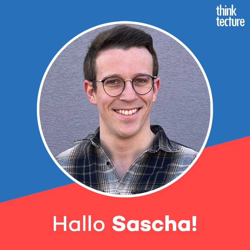 thinktecture's tweet photo. Und plötzlich war da ein Thinktect mehr... 
Wir freuen uns sehr, @derLehmann_S im Team willkommen zu heißen! 🥳🧑‍🤝‍🧑
Hier gibts mehr Infos über (und bald auch Content von) Sascha Lehmann, der sich mit #Angular, #WebComponents und #AspNetCore beschäftigt: