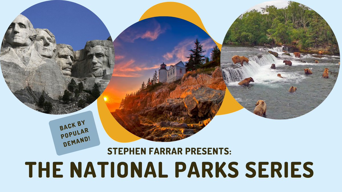 This Saturday is the finale of our National Parks series: Massachusetts units. Join our guide Steve Farrar (virtually or in person) for a tour of local places that can give us a taste of the National Park Service right here in our own backyard.

tinyurl.com/ywm7zctp