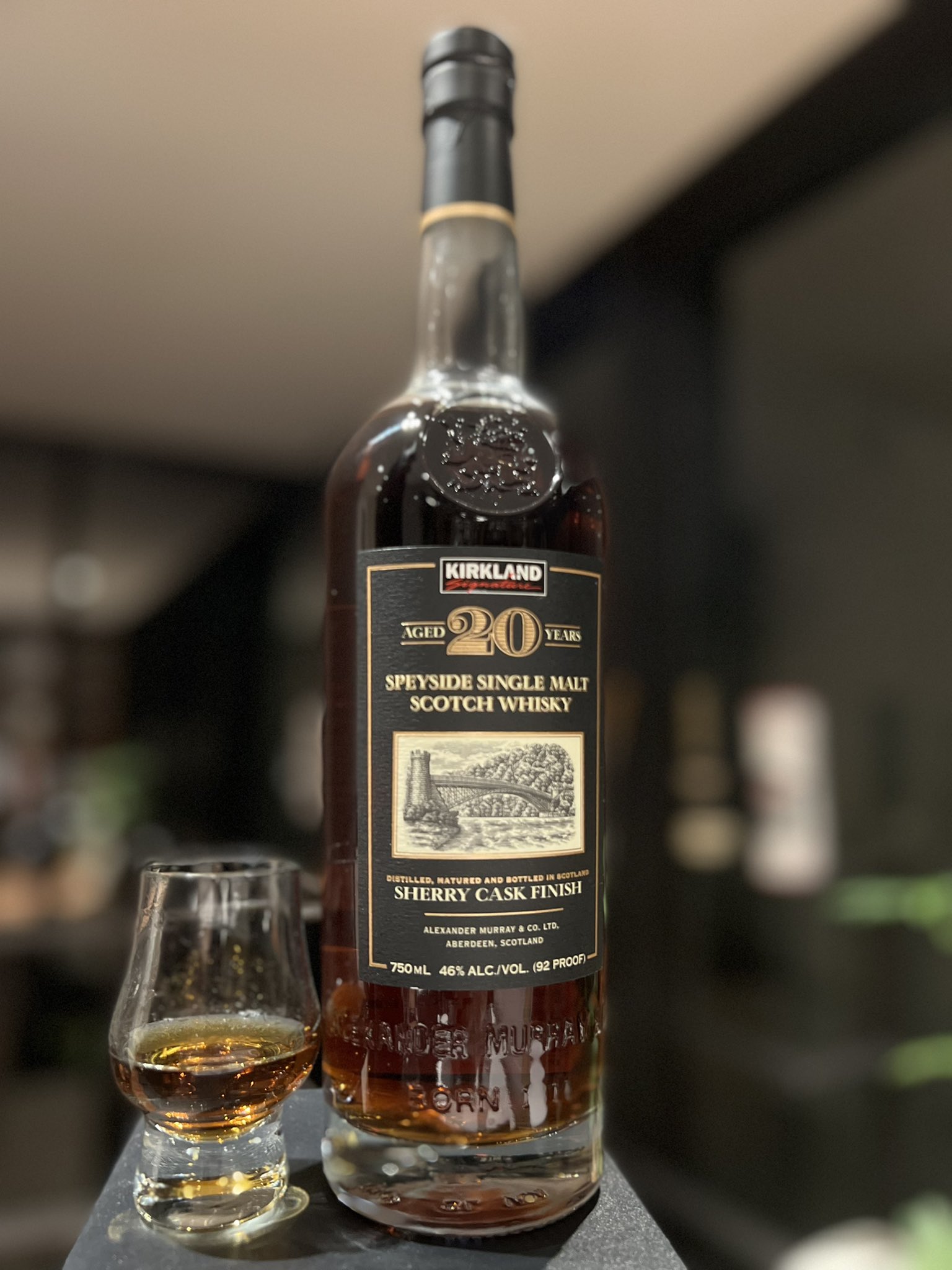 カークランド スコッチ(スぺイサイド) シングルモルト 18年 750ml