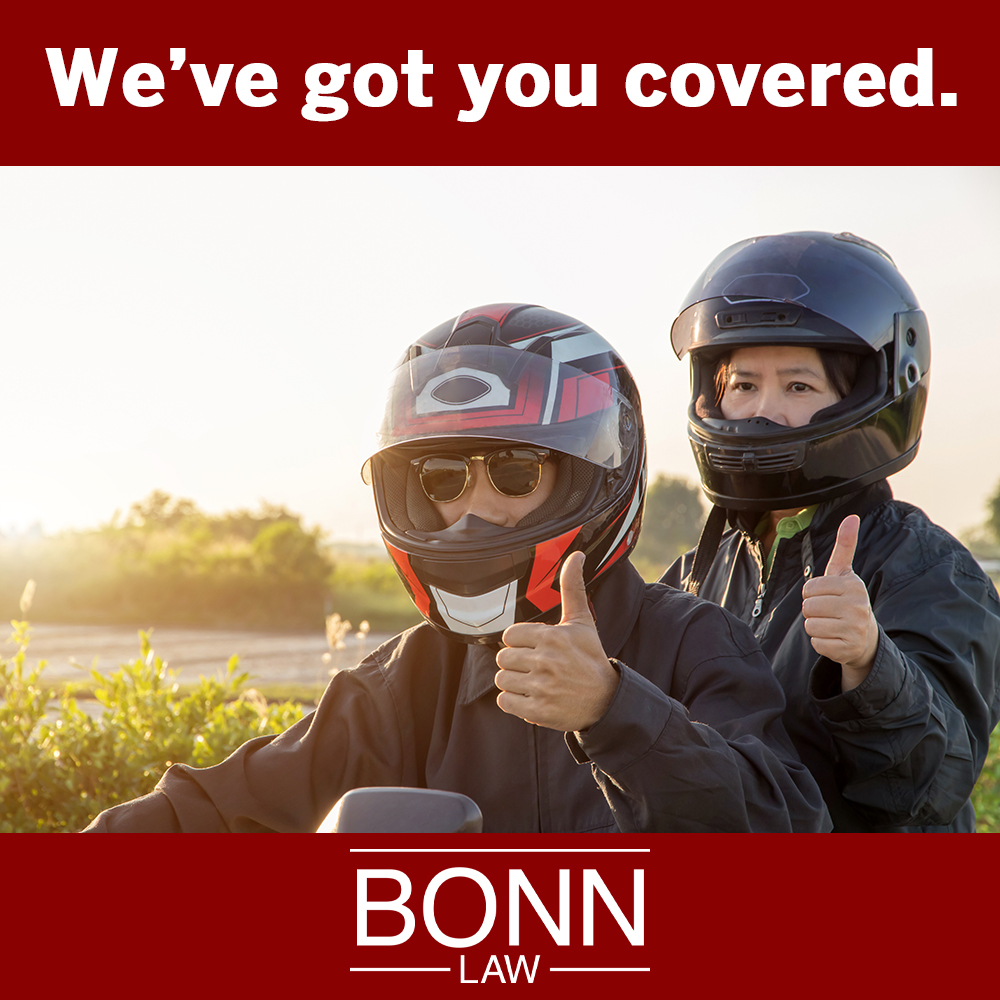 BonnLawOffice's tweet image. No one wants to be injured or suffer the tragedy of losing of a family member. But when the worst happens and your personal injuries result from a motorcycle collision, we've got you covered. bonnlaw.ca
Call Toll Free 1-888-266-6529
#MotorcycleCollision #TrustBonnLaw