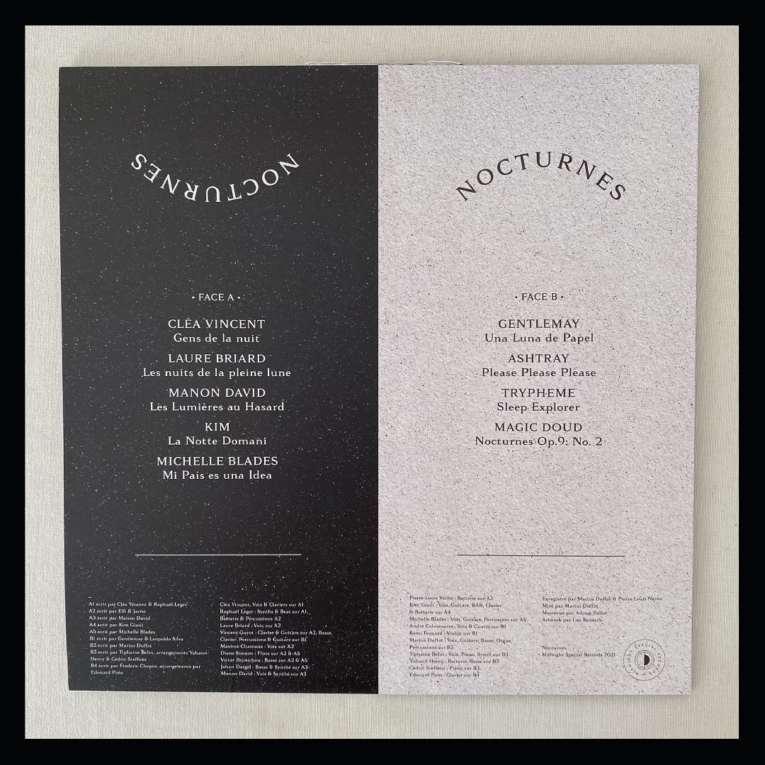 Para sus 10 años de existencia, Midnight Special records pidió a sus artistas crear un tema en torno a la noche: 9 temas, 9 « Nocturnes » que irradian en todos los idiomas a cualquier hora del día y de la noche en nuestros oídos.

⏯ midnightspecialrecord.bandcamp.com/album/midnight…

#frenchmusic #vinyle