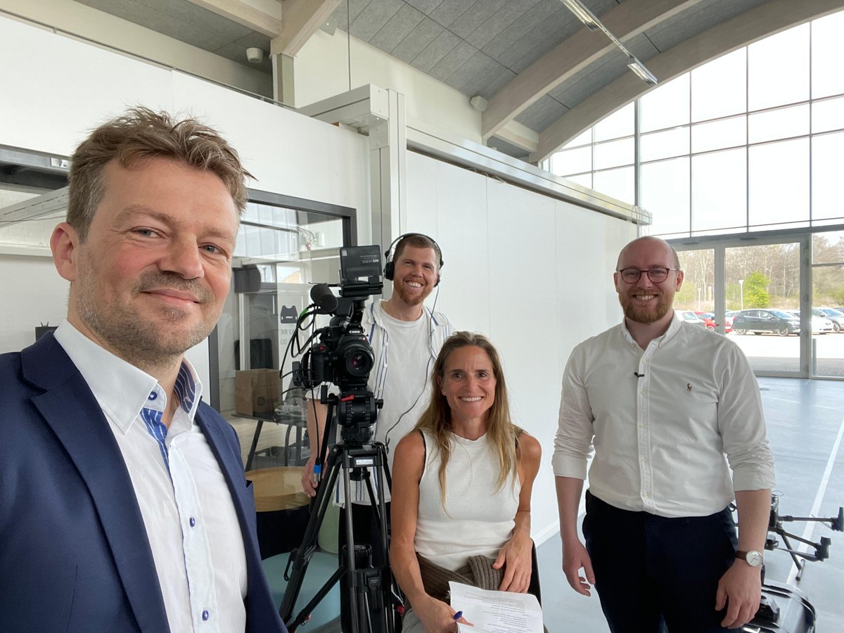 Currently shooting a program on green technologies with the talented people at Danish National TV (TV2) and <a href="/KGeipel/">Kenneth Geipel</a> - founder of Robotto.AI, a company that monitors fires using drones #Greentechnologies #Drones