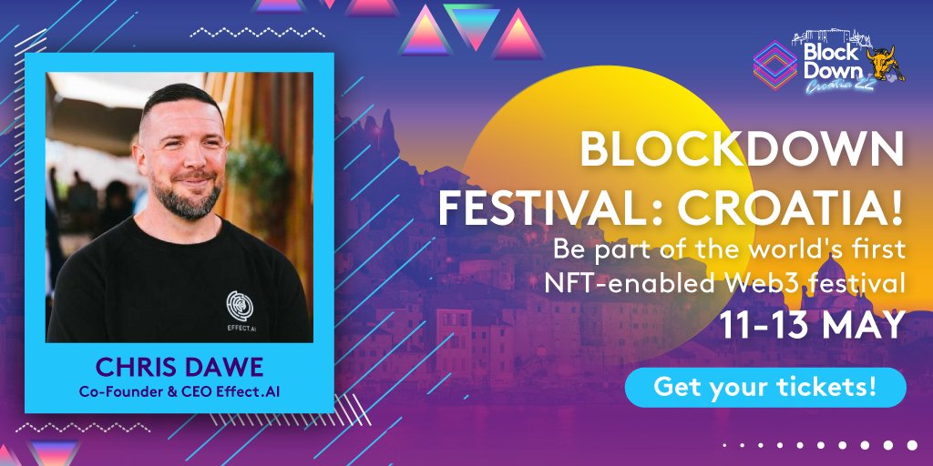BlockDown Festival (@blockdownconf) on Twitter photo It's our pleasure to announce <a href="/ChrisEffectAI1/">Chris | Effect.AI</a> is an official Blockdown Festival Speaker. Chris' the CEO & Co- founder of Effect.AI, a company that's working on a blockchain-powered, decentralized platform for Artificial Intelligence development & AI related services It's our pleasure to announce <a href="/ChrisEffectAI1/">Chris | Effect.AI</a> is an official Blockdown Festival Speaker. Chris' the CEO & Co- founder of Effect.AI, a company that's working on a blockchain-powered, decentralized platform for Artificial Intelligence development & AI related services