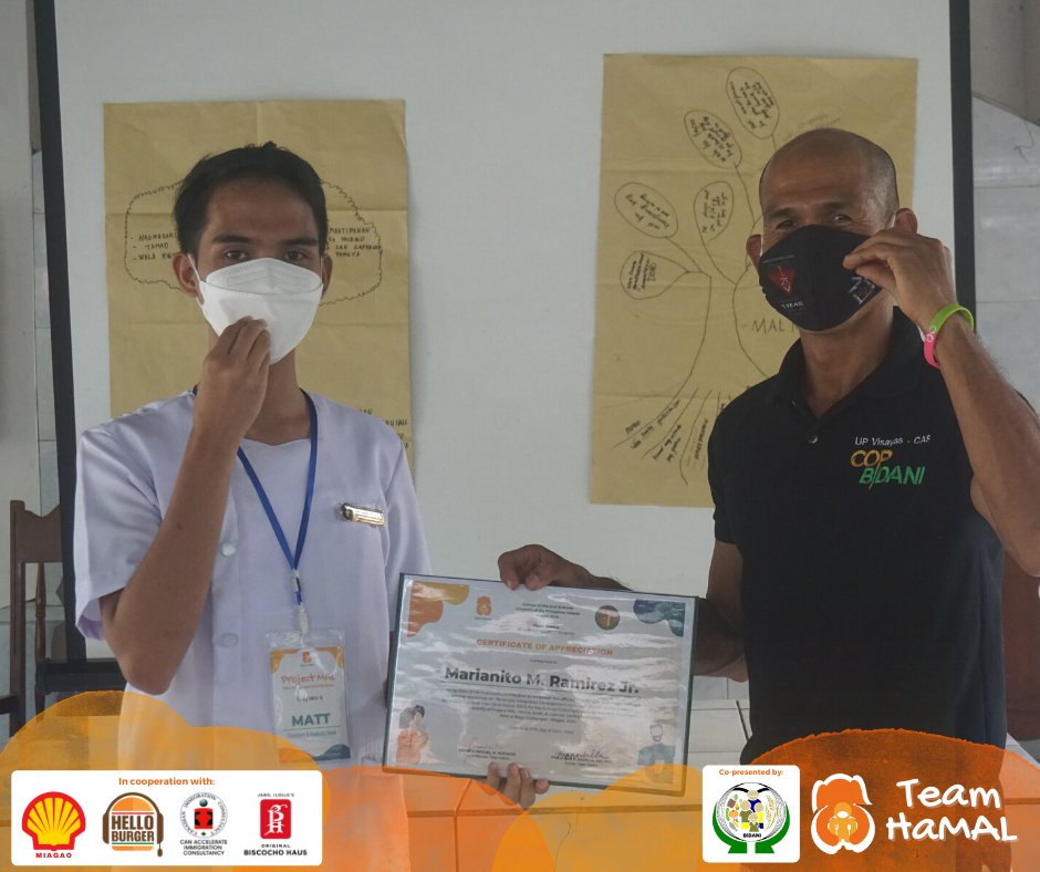 UPVTeamHaMAL's tweet photo. #TeamHaMAL also extends its heartfelt appreciation to our partner community who actively participated and supported the group’s activities.
#ProjectMAL believes that ang MALusog at MALigaya na bata ay MALayo ang mararating. For a #HealthierPH. https://t.co/HuaakzFXmM