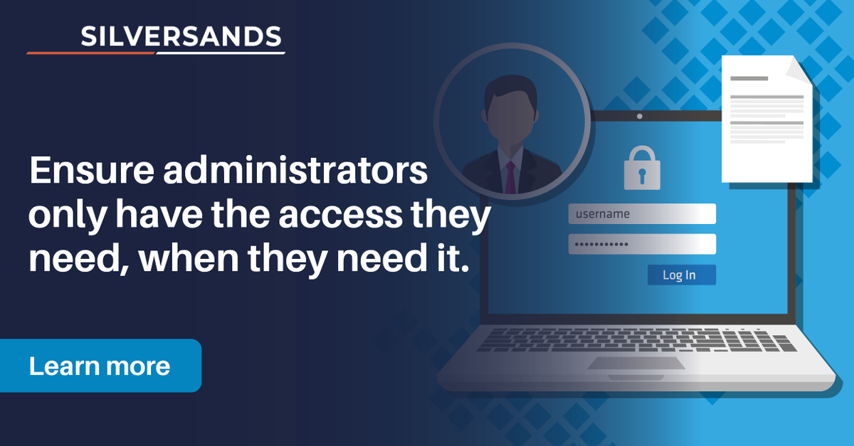 Understanding #AzureAD roles &amp; their purpose is the best first step towards improving management of administrative access. Click here to learn about how #Silversands are positioned to help you review, understand and secure your administrative assignments:

okt.to/8ojOE6