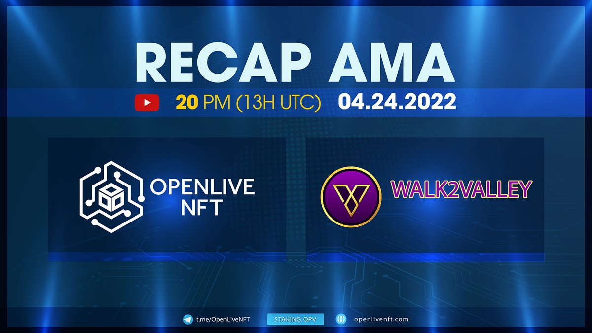 Monbase_global's tweet photo. 🎈 RECAP AMA: OpenLive NFT >< Walk2Valley

⭐ Now, let's take a look at some of the main points of the live chat that day!

🔑 Youtube link: https://t.co/AL56PUJinY 

🔑 Link recap: https://t.co/Xv8dLzHh5B 

#OpenLiveNFT #OPV #Marketplace #StakingOPV #NFT #Walk2Valley https://t.co/GeEDLvb8d4