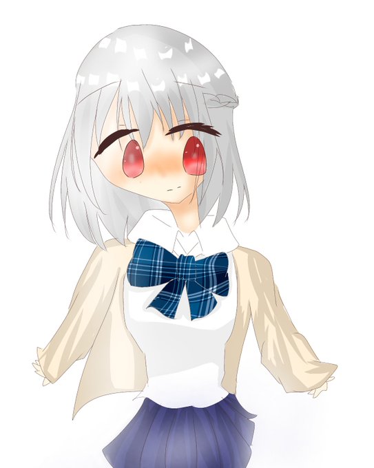 照れてるのtwitterイラスト検索結果