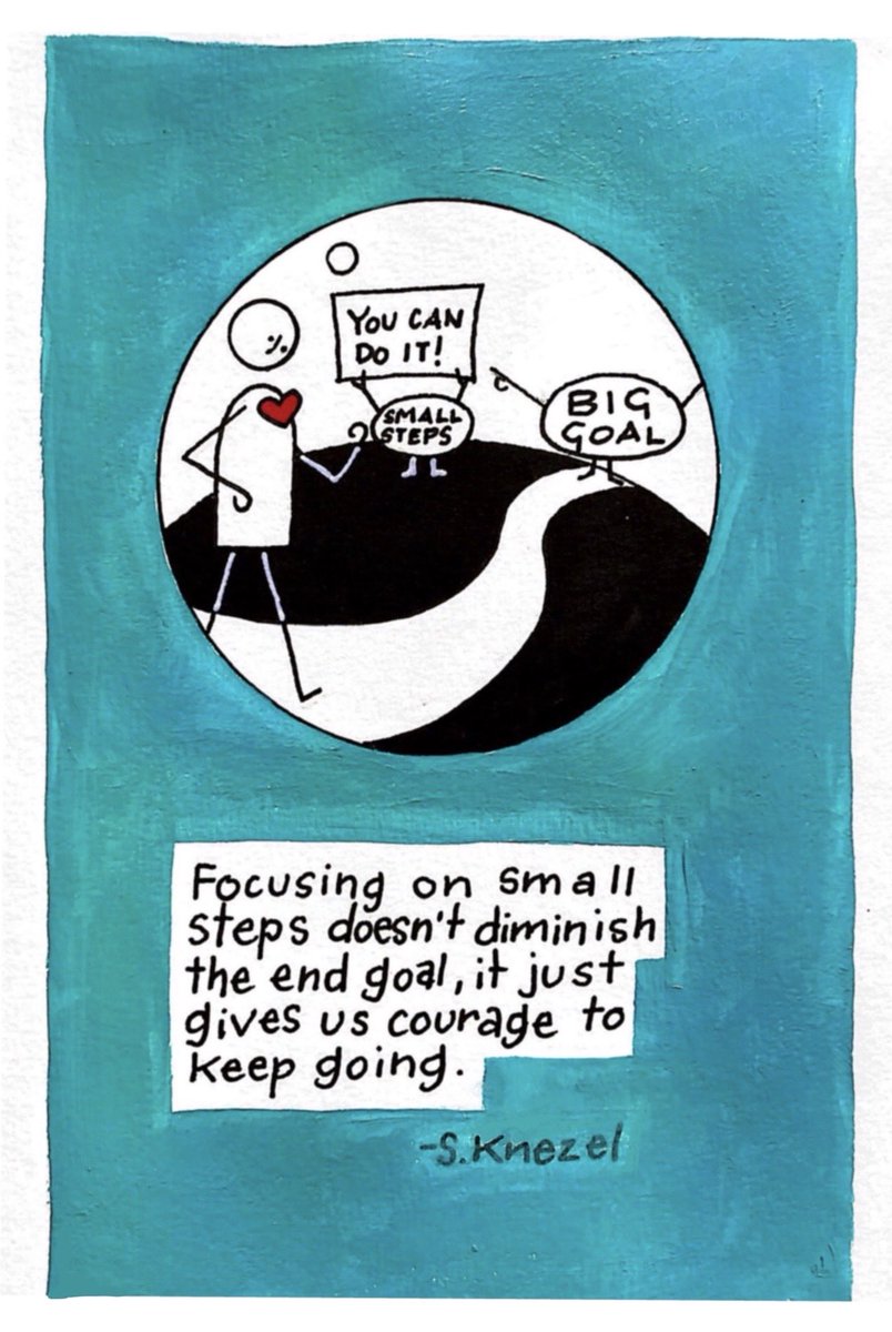 sherrillknezel's tweet photo. Next right step…next right step…
Just in case you need this reminder like I do today.
#dailydrawing #meaningfulmarks #drawingisthinking #smallstepsinrightdirection https://t.co/syIJM8IzlI