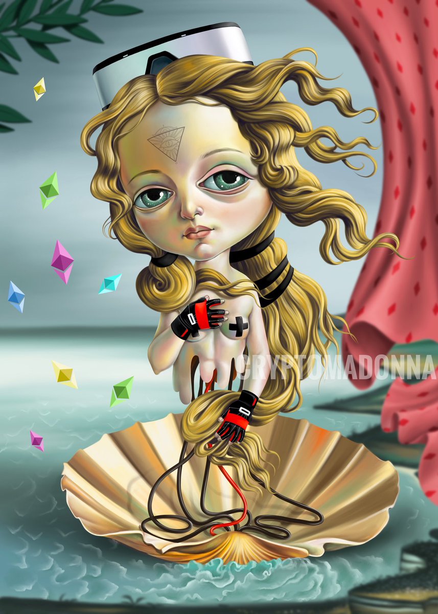cryptomadonnas's tweet photo. CryptoMadonna Venus 
Reserve price 0,4 $ETH
Buy Now price 0,5 $ETH

#P1ckyArtVol1

https://t.co/tlAcLUNr6u https://t.co/dzF3bRxutg