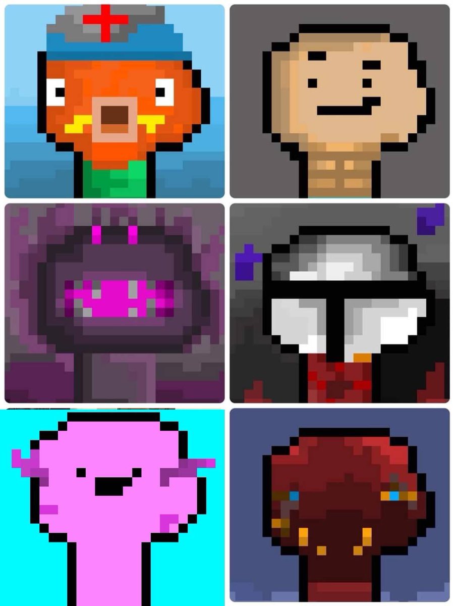 mickpomcom's tweet photo. My first new drop “the pixel face” 
Please Like, FOLLOW and RETWEET 🙂🙂🙂
please visit my opensea
https://t.co/PebI88faLg
Your support is much appreciated 🥰🥰

#NFT #NFTCollection #NFTdrops #nftopensea #NFTCommunity #nftart #nftcollector #NFTartists #OpenSeaNFT #openseanfts https://t.co/AMmBuujG0p