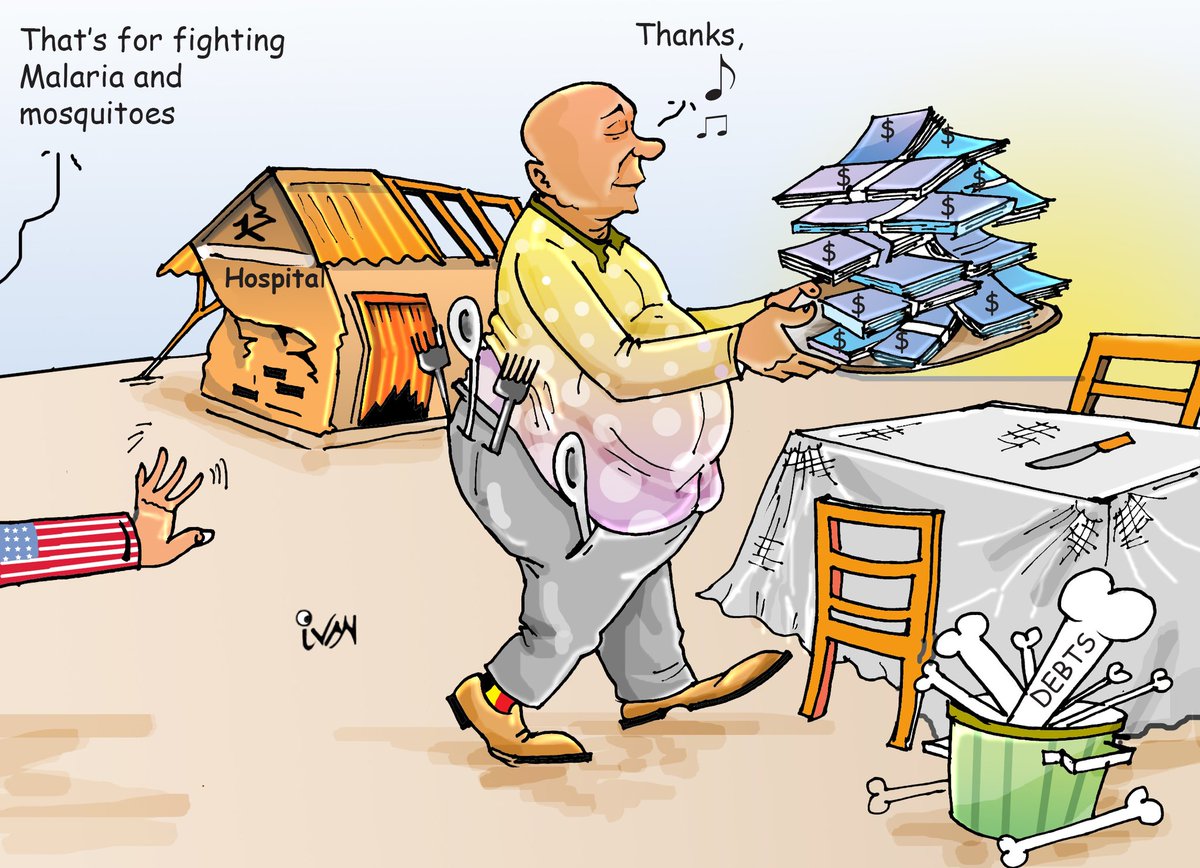 zziwa49377232's tweet photo. @usmissionuganda @PEPFAR @UNYPA1 @ElizabethMusha @unwomenuganda @UNESCO @RHUganda @SRHRAllianceUg @UNAIDS_UG @UNAIDS @TASOUganda USA should stop funding juntes we're tied. @usmissionuganda @WorldBank these people are looting the country make them selves rich stomachs big. Buying estates, Maisons, houses abroad why natives are suffering. STOP https://t.co/r5KCTWwXtK