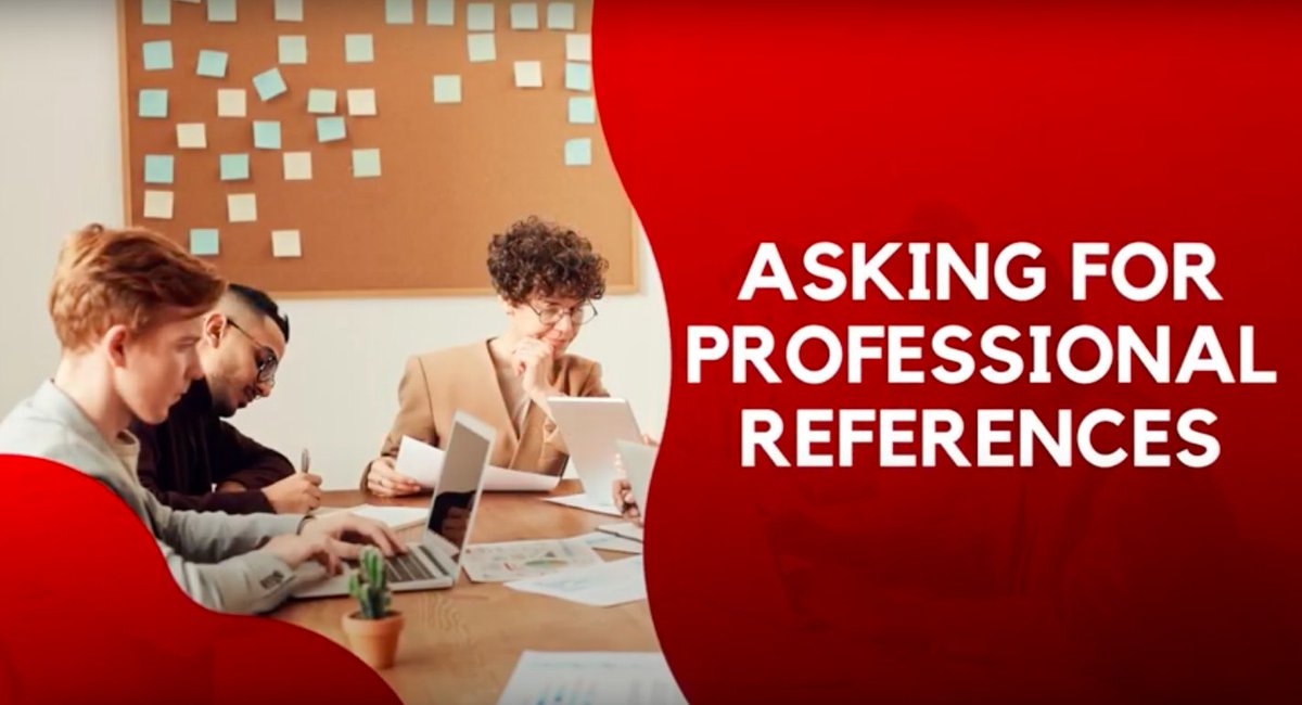 Watch this video for amazing tips on asking for professional references :)
youtube.com/watch?v=4WBURI…