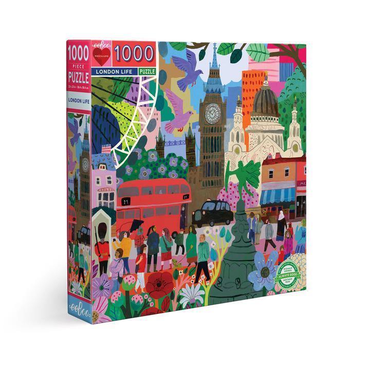 PuzzlePeak's tweet image. Fun selection of eeBoo Jigsaw Puzzles in stock at puzzlepeak.com. Use code FIRSTORDER at checkout and Get 10% OFF and Spend $65 Get FREE U.S. SHIPPING! All orders ship from Michigan.

eeBoo - London Life Jigsaw Puzzle. #JigsawPuzzles #eeBoo