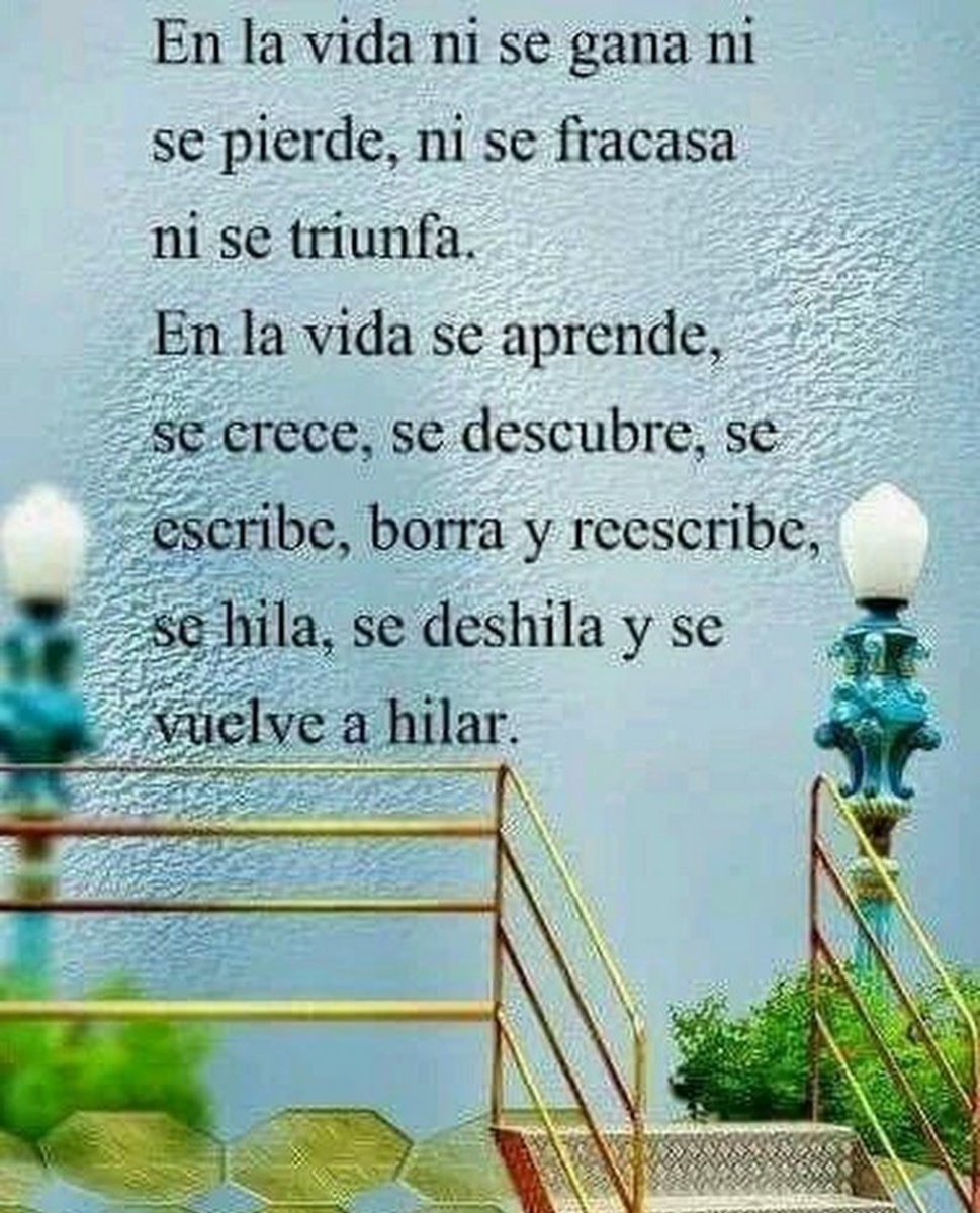 Motivosentuvida's tweet photo. En la vida no se gana, ni se pierde! https://t.co/CCP9gwwH0e