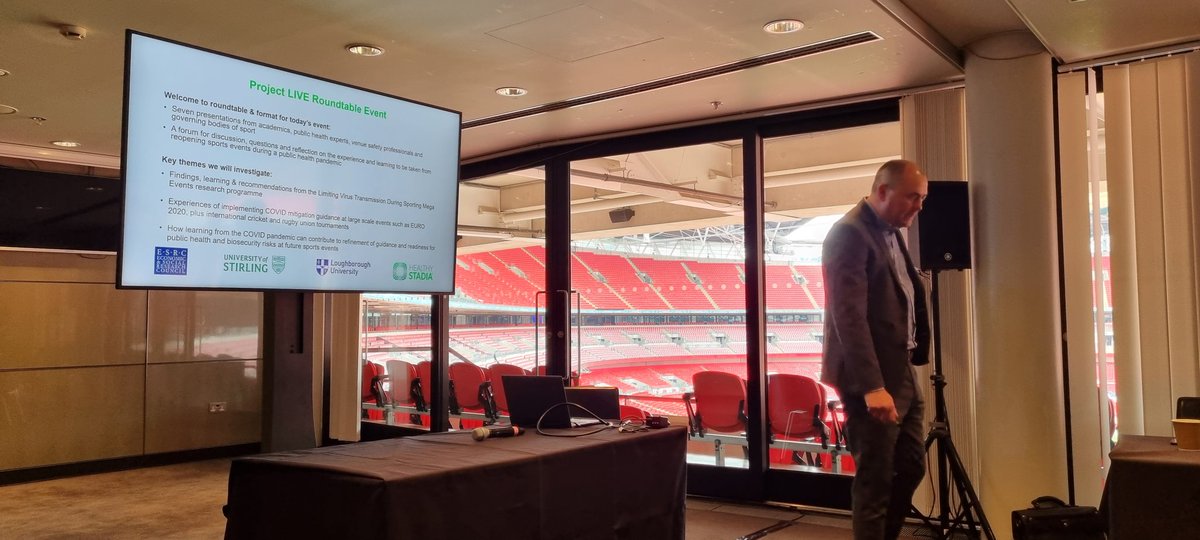 RickPurves's tweet photo. Matthew Philpott from @healthystadia kicks us off the @EuroCovid roundtable event https://t.co/a00ens5hjj