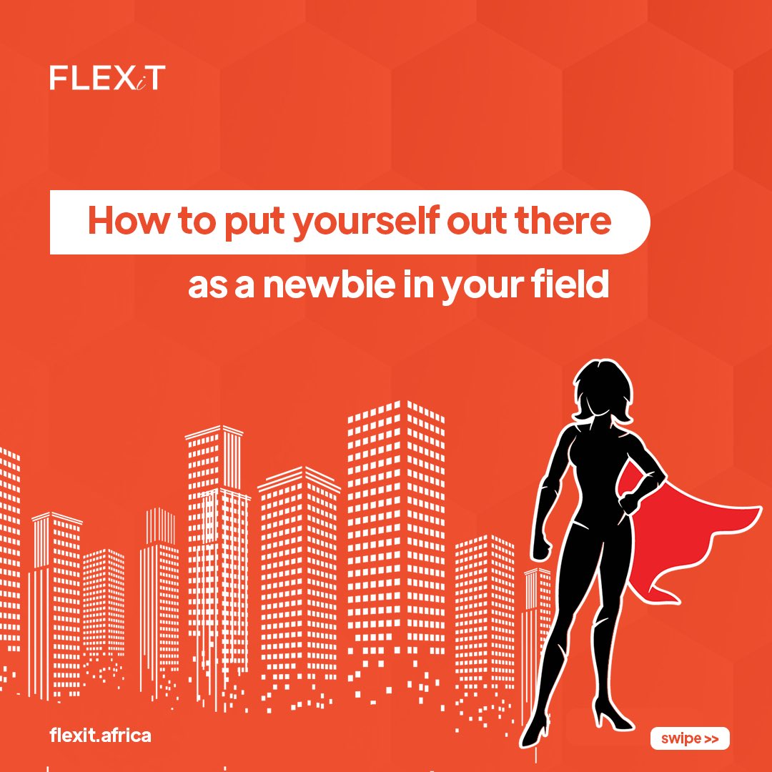 flexitafricang's tweet photo. Putting yourself out there as a newbie in a field can sometimes can be overwhelming. 
Here are few tips to help you get through

#flexit  #career  #careergoals  #tips  #tech  #recruitment https://t.co/YZkiZZzLPn