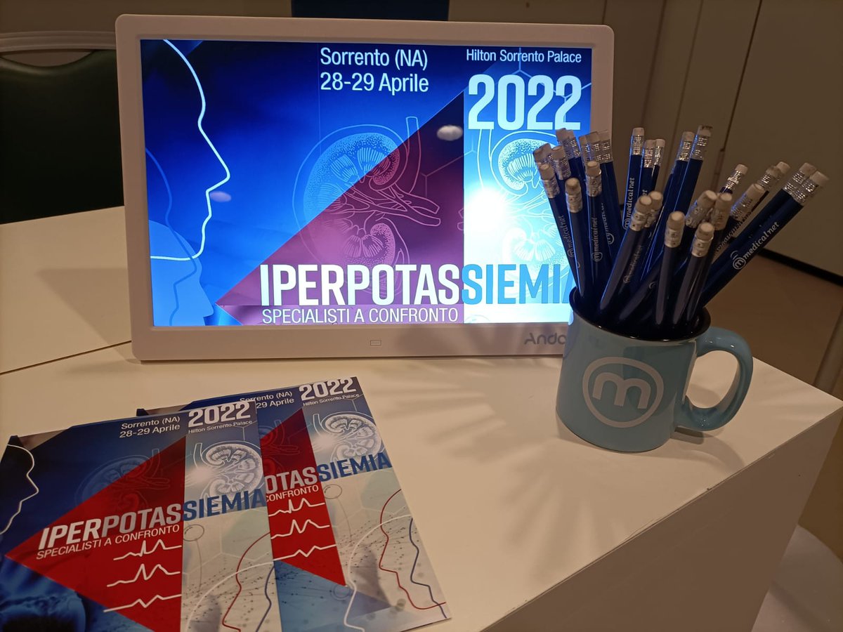 MedicalNet9c's tweet photo. Evento #ECM: "#IPERPOTASSIEMIA: SPECIALISTI A CONFRONTO" 🗣
#Sorrento 28/04/2022 
Realizzato con la sponsorizzazione non condizionante di @ViforPharma https://t.co/Ek7ZyzC15o
