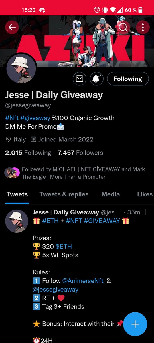 Bene.btt tweet media