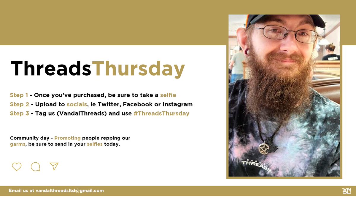 RebelTechTV's tweet photo. #ThreadsThusday @VandalThreads
Make sure you're using code REB5 at checkout. Save yourself 5%
#VandalThreads / #TheThreads / #ThreadsNetwork https://t.co/rAnUdN9vmx