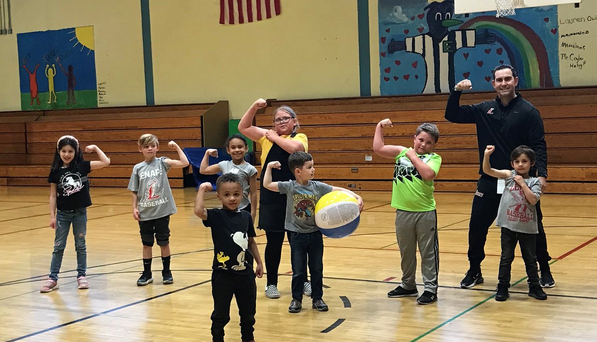 We kicked off Bring Your Child To Work Day in the gymnasium playing games.  Fun!