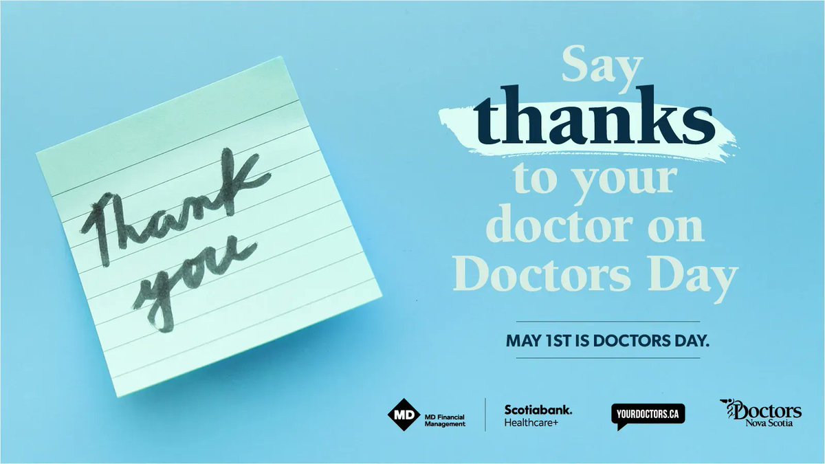 Sunday, May 1 is #DoctorsDay, a chance to recognize the hard work and dedication of our province’s doctors. Write a note on our story map and give a shout-out to a doctor who has made a difference in your life: buff.ly/2vQTTHq